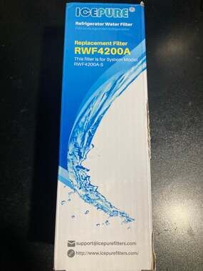 ICEPURE RWF4200A Refrigerator Water Filter Replacement Case of 1